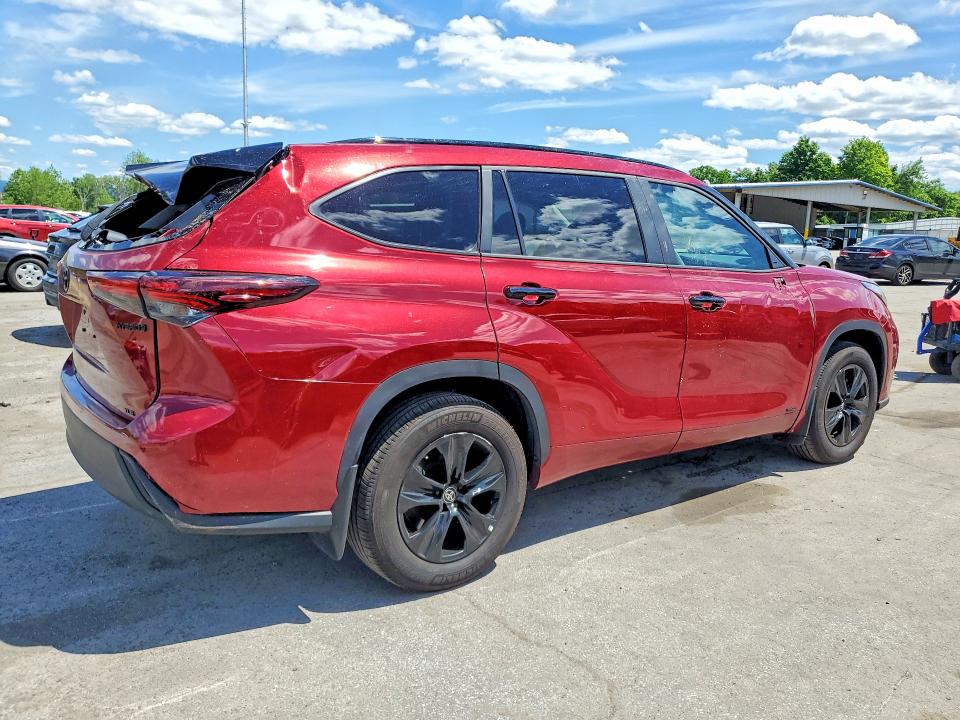57768036 :رقم المزاد ، 5TDKBRCH8RS612949 vin ، 2024 Toyota Highlander Hybrid مزاد بيع