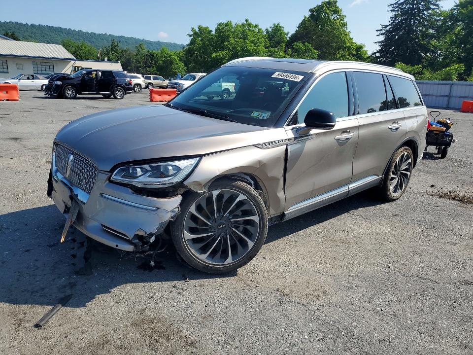 56566096 :رقم المزاد ، 5LM5J7XCXLGL25318 vin ، 2020 Lincoln Aviator مزاد بيع