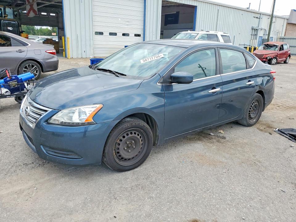 2015 Nissan Sentra მანქანა იყიდება აუქციონზე, vin: 3N1AB7AP0FL689765, აუქციონის ნომერი: 58712706