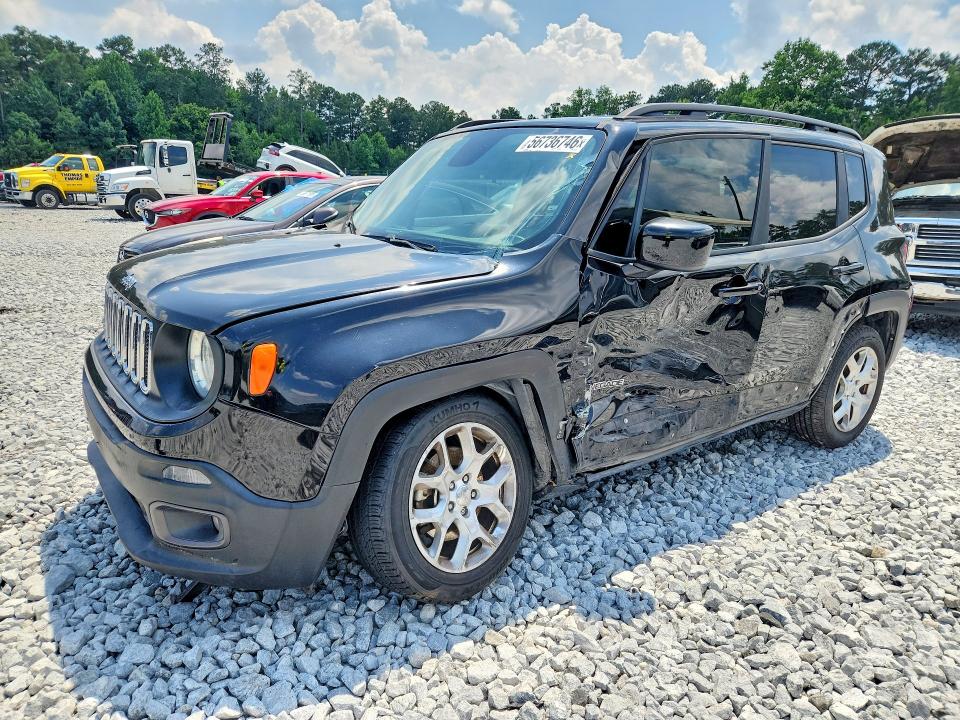 2018 Jeep Renegade მანქანა იყიდება აუქციონზე, vin: ZACCJABBXJPJ19150, აუქციონის ნომერი: 56736746