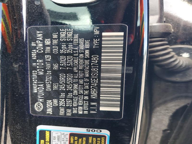 Продаж на аукціоні авто 2025 Hyundai Palisade, vin: KM8R74GEXSU817480, номер лоту: 56950536