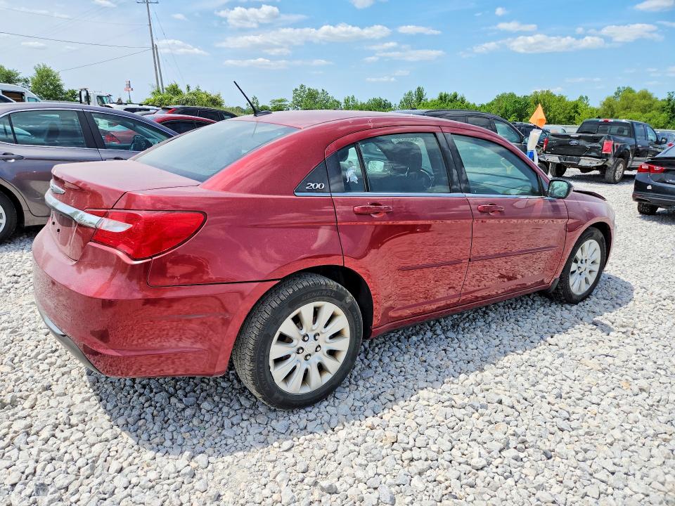 2013 Chrysler 200 მანქანა იყიდება აუქციონზე, vin: 1C3CCBAG6DN624734, აუქციონის ნომერი: 55496816