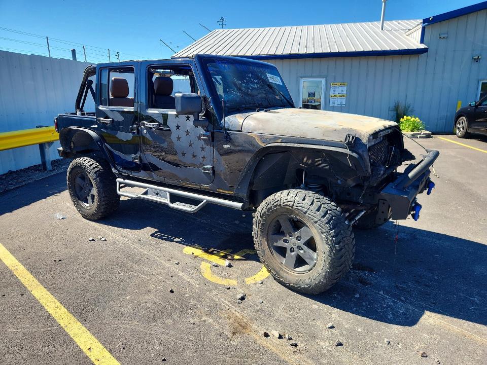 56982076 :رقم المزاد ، 1C4BJWFG5DL616794 vin ، 2013 Jeep Wrangler Unlimited مزاد بيع