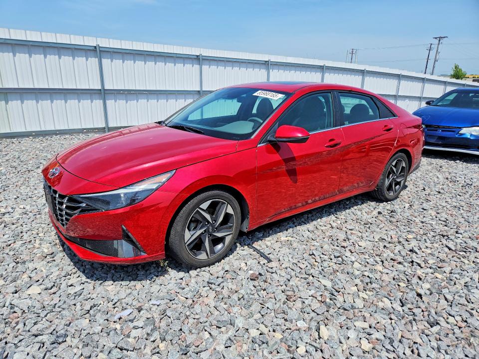 85968165 :رقم المزاد ، 5NPLN4AG0MH014040 vin ، 2021 Hyundai Elantra مزاد بيع