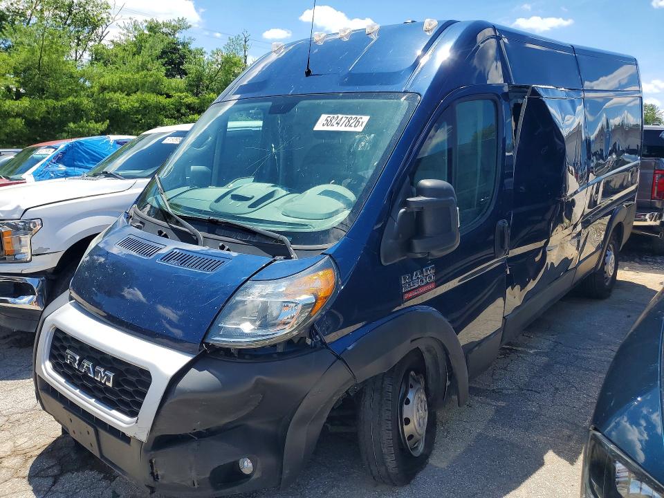 Продажа на аукционе авто 2021 Ram Promaster 2500, vin: 3C6LRVDG2ME526576, номер лота: 58247826