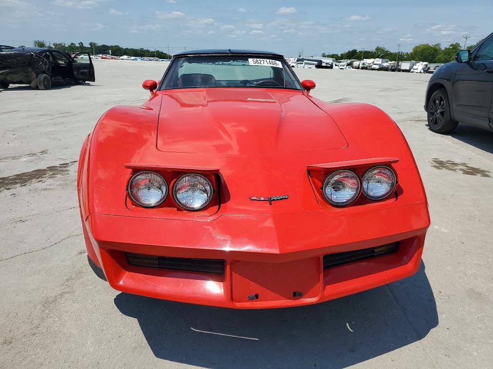 Aukcja sprzedaży 1981 Chevrolet Corvette, vin: 1G1AY8762BS424270, numer aukcji: 58271466