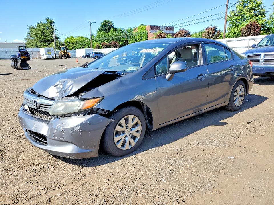 2012 Honda Civic მანქანა იყიდება აუქციონზე, vin: 19XFB2F54CE365781, აუქციონის ნომერი: 57569796