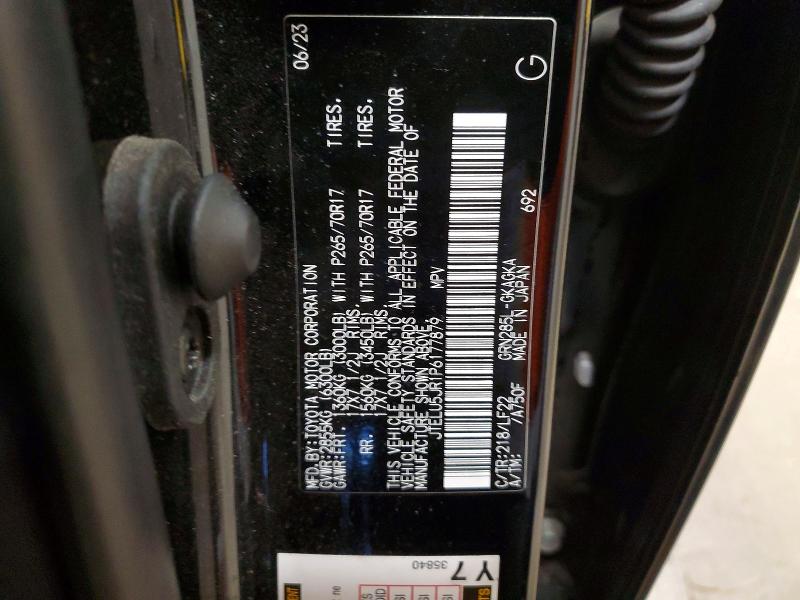 Продажа на аукционе авто 2023 Toyota 4runner, vin: JTELU5JR1P6177879, номер лота: 56077576