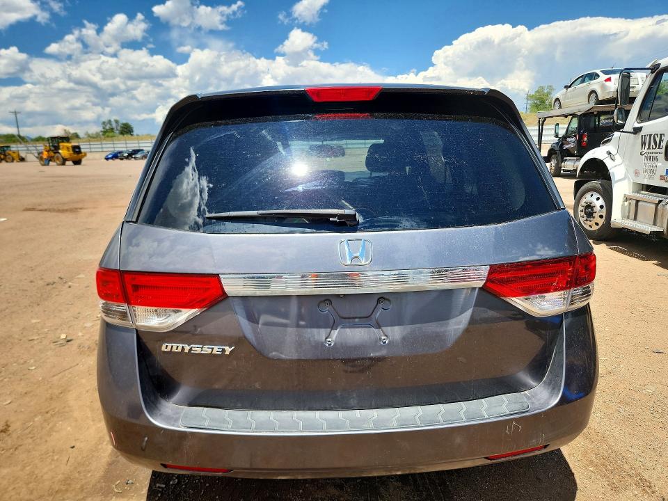 2015 Honda Odyssey მანქანა იყიდება აუქციონზე, vin: 5FNRL5H47FB121556, აუქციონის ნომერი: 59171356