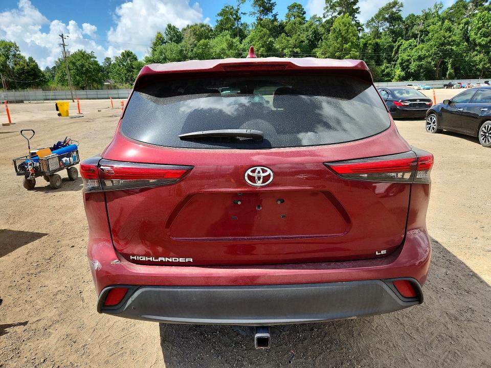 Aukcja sprzedaży 2020 Toyota Highlander, vin: 5TDZZRAHXLS009747, numer aukcji: 57230526