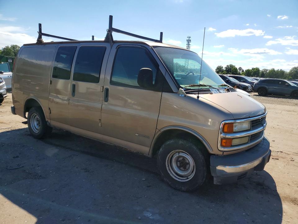 2002 Chevrolet Express G1500 მანქანა იყიდება აუქციონზე, vin: 1GCFG15R021194402, აუქციონის ნომერი: 58561616