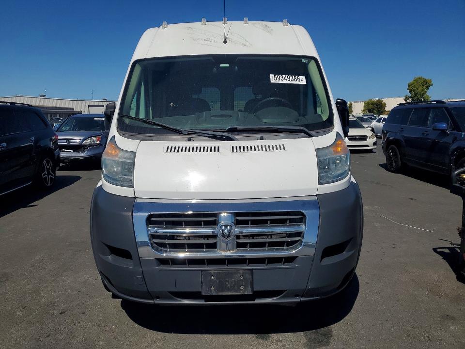 2017 Ram Promaster 2500 მანქანა იყიდება აუქციონზე, vin: 3C6TRVCG7HE511403, აუქციონის ნომერი: 59349386