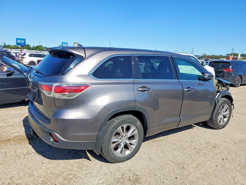 Продажа на аукционе авто 2015 Toyota Highlander, vin: 5TDBKRFH1FS073890, номер лота: 56788466
