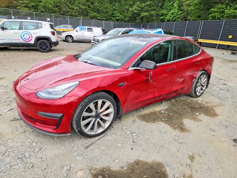 Aukcja sprzedaży 2018 Tesla Model 3, vin: 5YJ3E1EA0JF031161, numer aukcji: 56414456