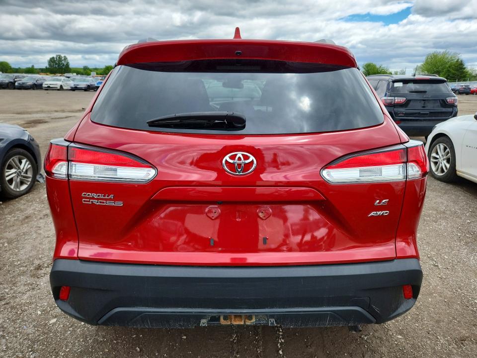 2022 Toyota Corolla Cross მანქანა იყიდება აუქციონზე, vin: 7MUBAABG6NV038042, აუქციონის ნომერი: 49264726
