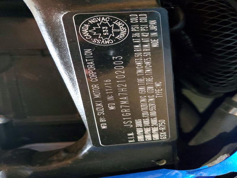 Продажа на аукционе авто 2017 Suzuki Gsx-r750, vin: JS1GR7MA7H2102003, номер лота: 54824546