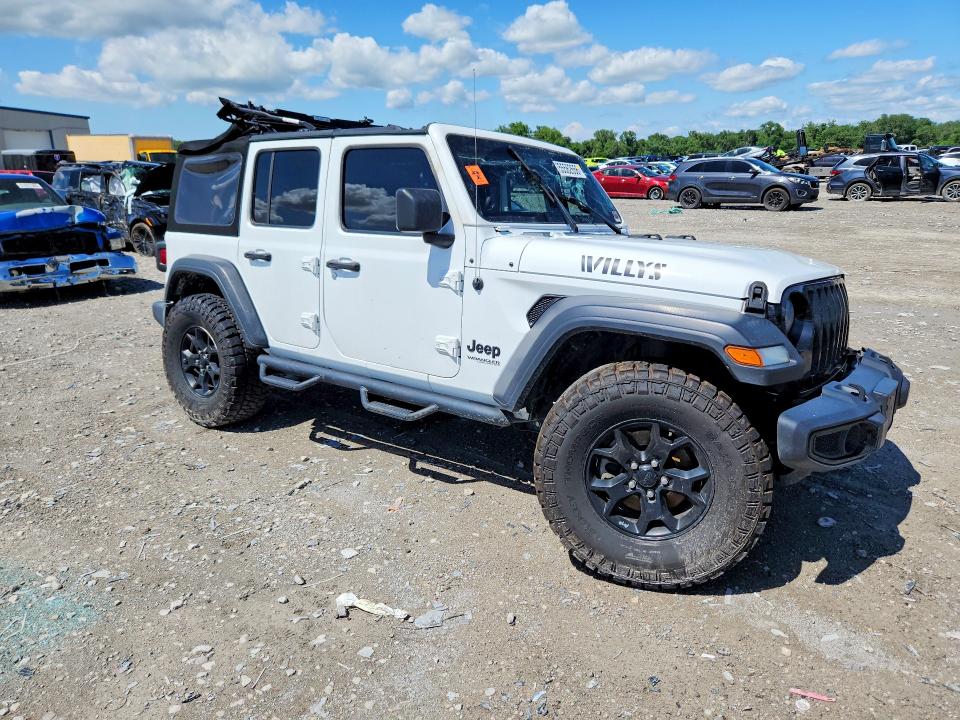 Aukcja sprzedaży 2020 Jeep Wrangler Unlimited, vin: 1C4HJXDM4LW327086, numer aukcji: 55562656