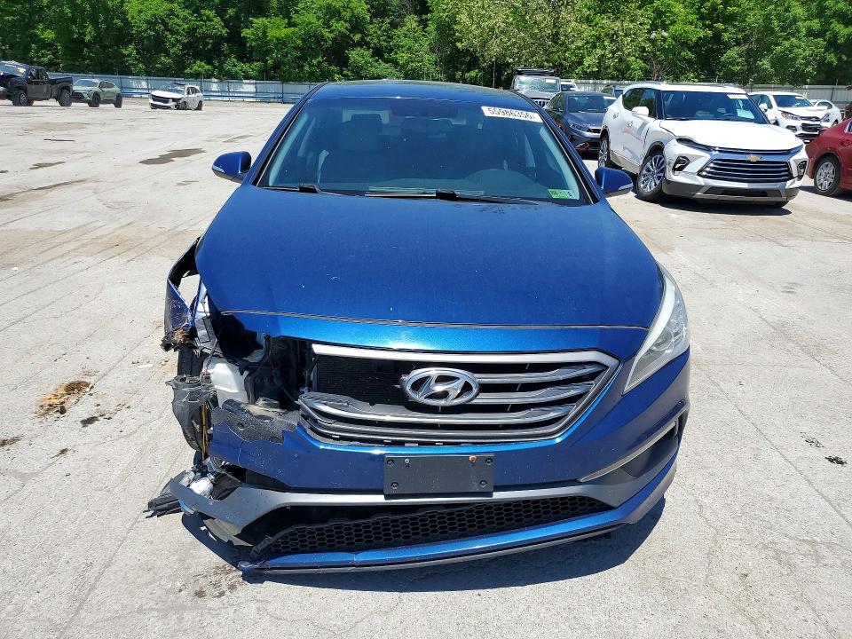 2016 Hyundai Sonata მანქანა იყიდება აუქციონზე, vin: 5NPE34AF7GH426630, აუქციონის ნომერი: 55986356