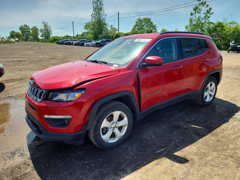Продажа на аукционе авто 2018 Jeep Compass, vin: 3C4NJDBB5JT145872, номер лота: 56574456