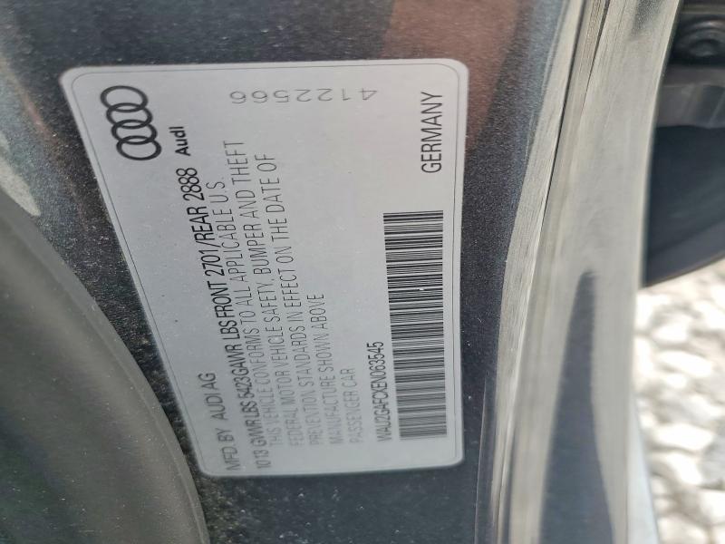57132216 :رقم المزاد ، WAU2GAFCXEN063545 vin ، 2014 Audi A7 مزاد بيع