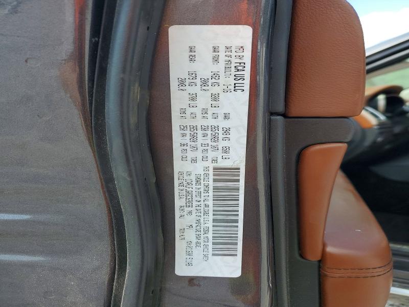 Aukcja sprzedaży 2016 Jeep Grand Cherokee, vin: 1C4RJFJG0GC320236, numer aukcji: 58162096