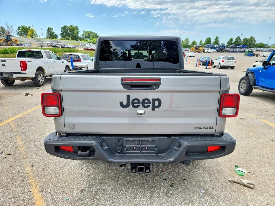 Продажа на аукционе авто 2020 Jeep Gladiator, vin: 1C6HJTAG7LL108848, номер лота: 57501636