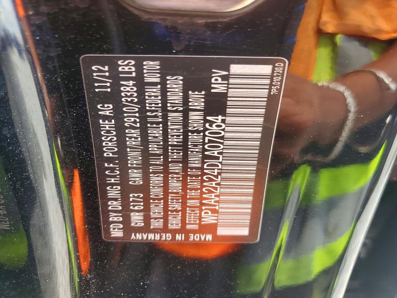 Продаж на аукціоні авто 2013 Porsche Cayenne, vin: WP1AA2A24DLA07064, номер лоту: 55928176