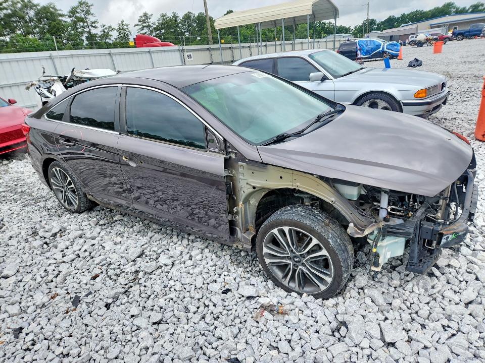 2017 Hyundai Sonata მანქანა იყიდება აუქციონზე, vin: 5NPE24AF0HH438025, აუქციონის ნომერი: 57556916