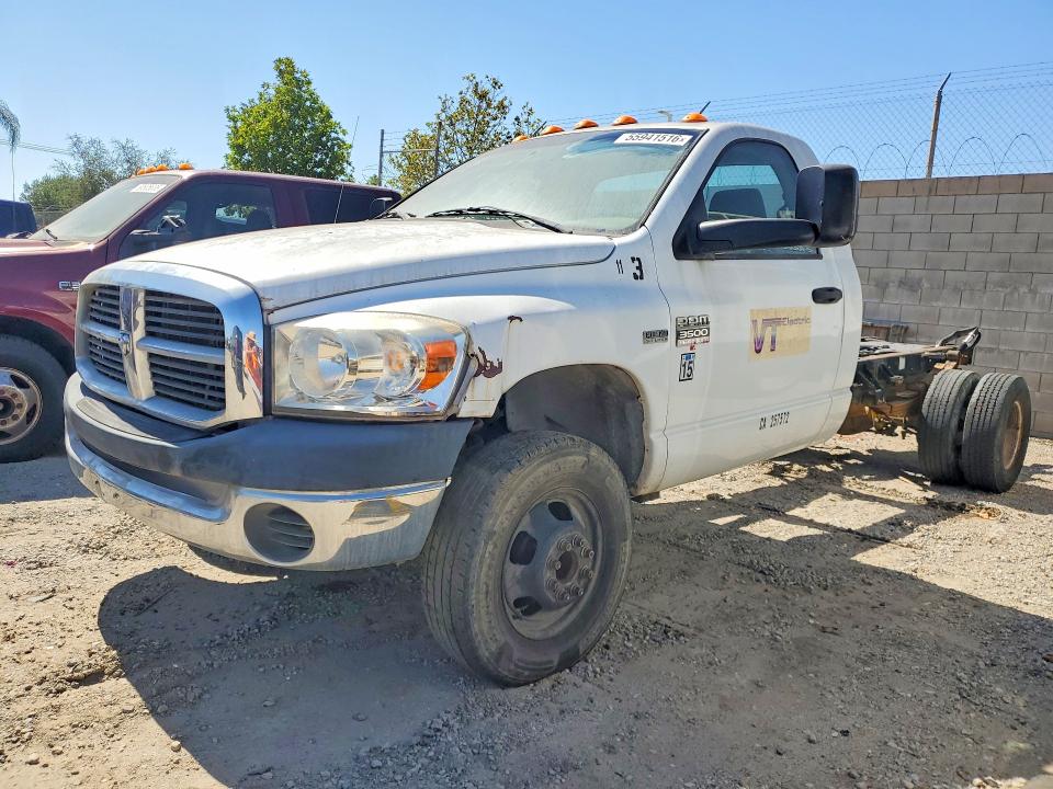 2007 Dodge Ram 3500 მანქანა იყიდება აუქციონზე, vin: 3D6WG46D07G780847, აუქციონის ნომერი: 55941516