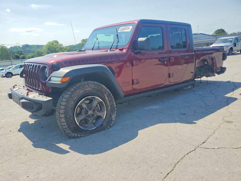 Auction sale of the 2021 Jeep Gladiator, vin: 1C6JJTBG4ML592866, lot number: 58485816