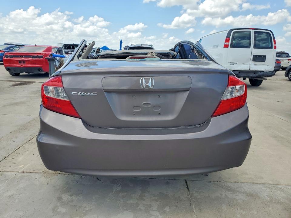 2012 Honda Civic მანქანა იყიდება აუქციონზე, vin: 2HGFB2F8XCH534945, აუქციონის ნომერი: 56176486