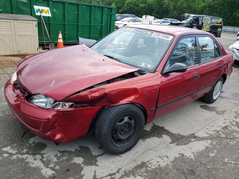 2001 Chevrolet Geo Prizm მანქანა იყიდება აუქციონზე, vin: 1Y1SK52841Z439522, აუქციონის ნომერი: 57077696