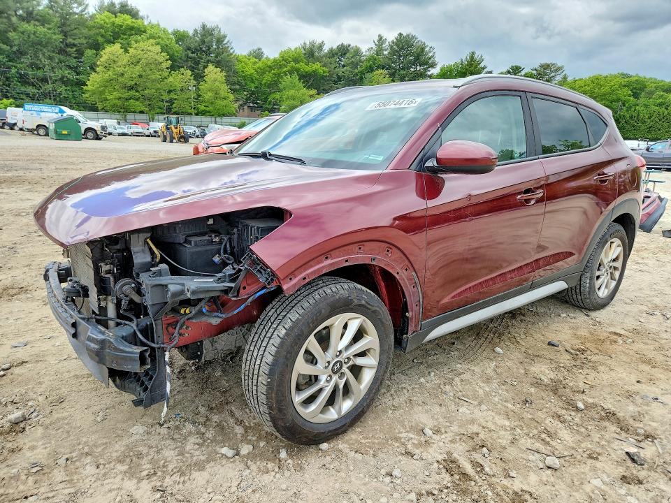 55074416 :رقم المزاد ، KM8J3CA49HU502147 vin ، 2017 Hyundai Tucson مزاد بيع