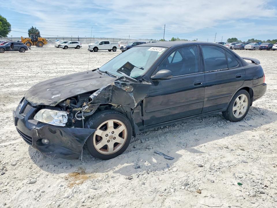 2005 Nissan Sentra მანქანა იყიდება აუქციონზე, vin: 3N1CB51DX5L583454, აუქციონის ნომერი: 56434376