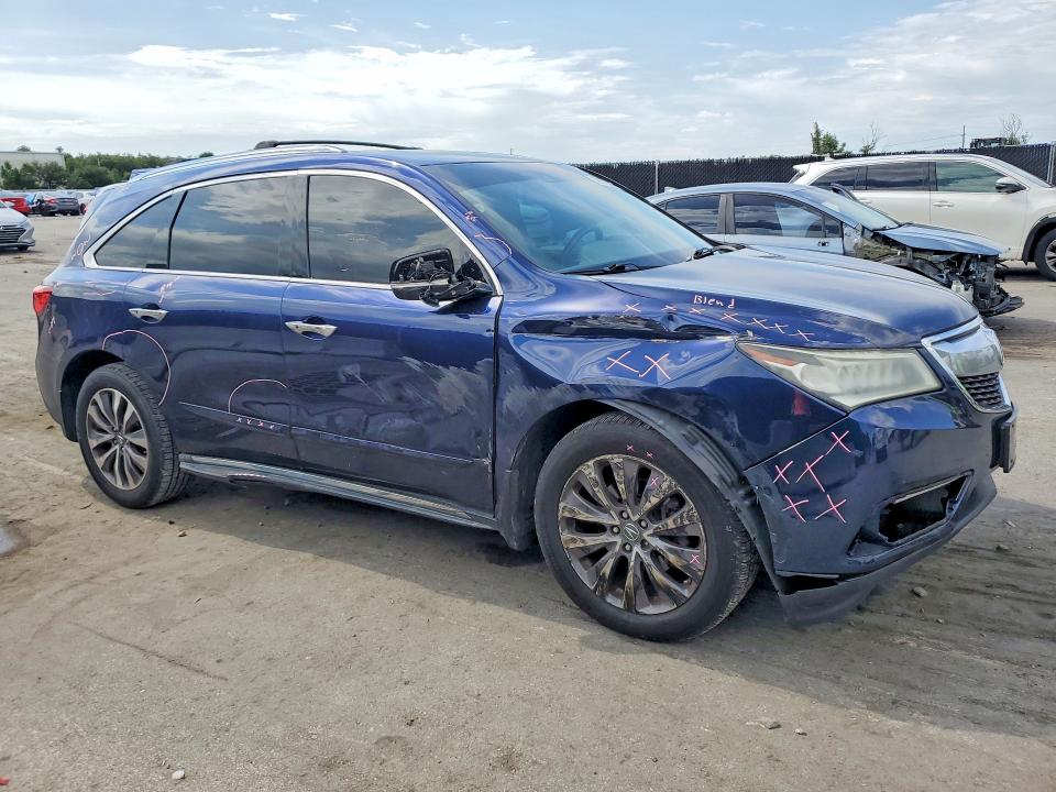 Aukcja sprzedaży 2015 Acura Mdx, vin: 5FRYD3H44FB006540, numer aukcji: 58531306