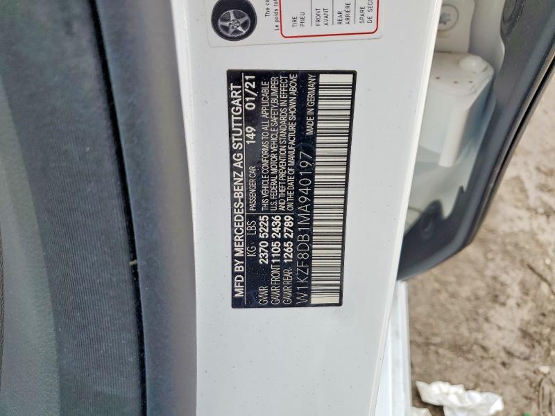 Продаж на аукціоні авто 2021 Mercedes-benz E, vin: W1KZF8DB1MA940197, номер лоту: 58686376