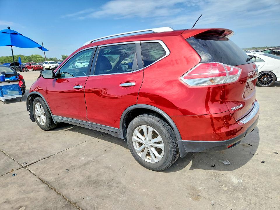 2016 Nissan Rogue მანქანა იყიდება აუქციონზე, vin: KNMAT2MT3GP617454, აუქციონის ნომერი: 58580836