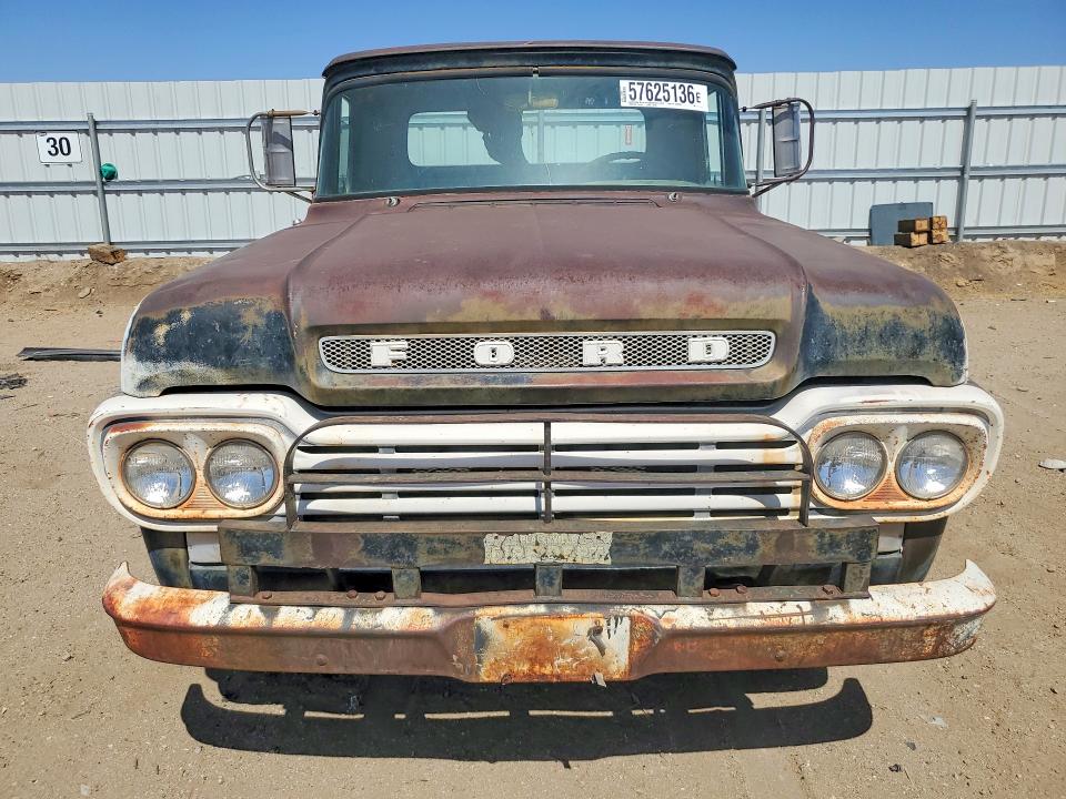 Aukcja sprzedaży 1959 Ford F, vin: F25C9R17857, numer aukcji: 57625136