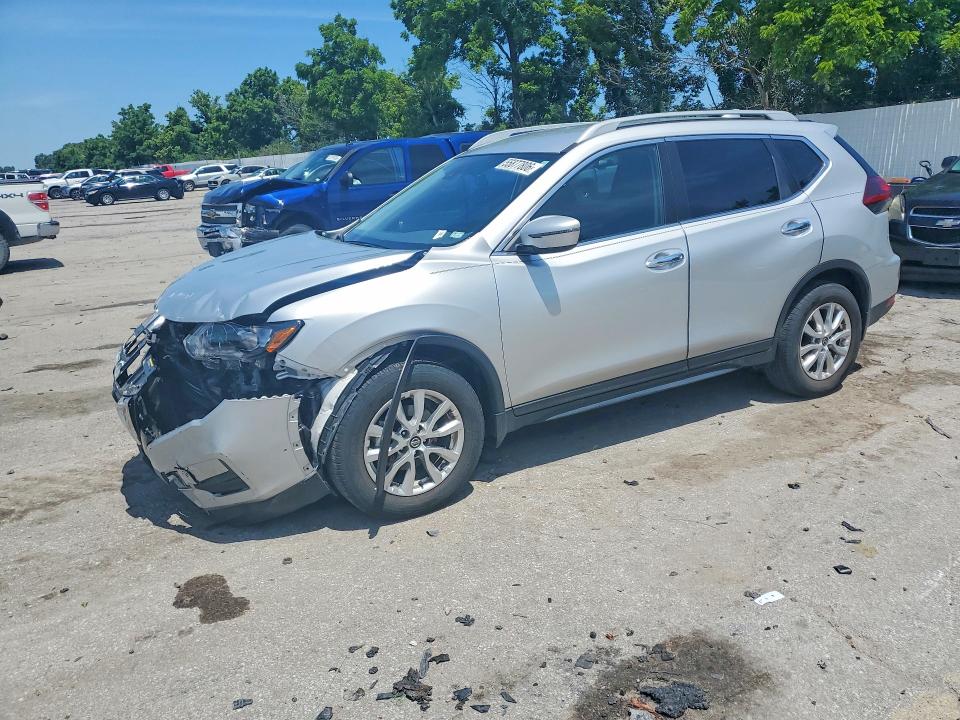 55877806 :رقم المزاد ، 5N1AT2MT2KC797795 vin ، 2019 Nissan Rogue مزاد بيع