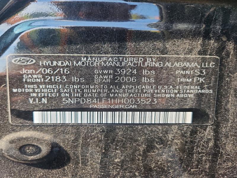 Продажа на аукционе авто 2017 Hyundai Elantra, vin: 5NPD84LF1HH003523, номер лота: 59306896