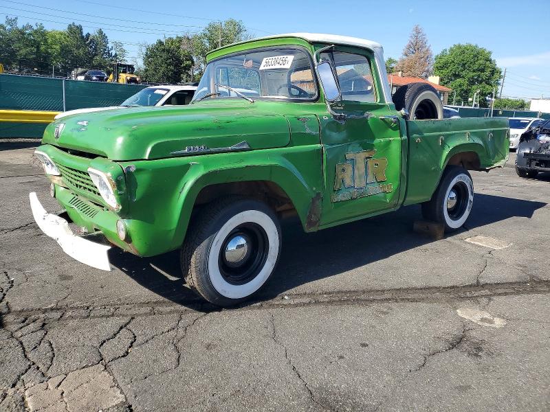 Продаж на аукціоні авто 1959 Ford F100, vin: F10J8K27627, номер лоту: 56338456