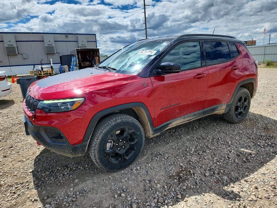 58235336 :رقم المزاد ، 3C4NJDDN0PT504786 vin ، 2023 Jeep Compass مزاد بيع