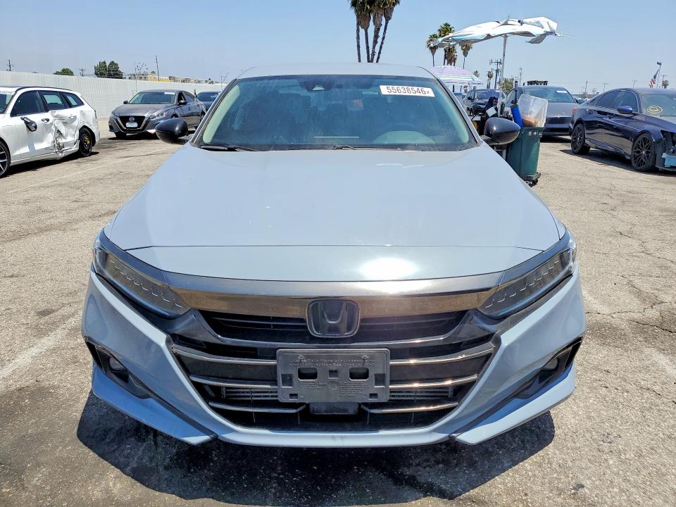2021 Honda Accord მანქანა იყიდება აუქციონზე, vin: 1HGCV1F46MA077696, აუქციონის ნომერი: 55638546