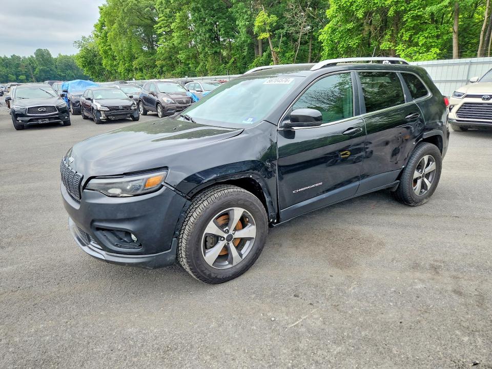 56704576 :رقم المزاد ، 1C4PJMDX9KD491920 vin ، 2019 Jeep Cherokee مزاد بيع