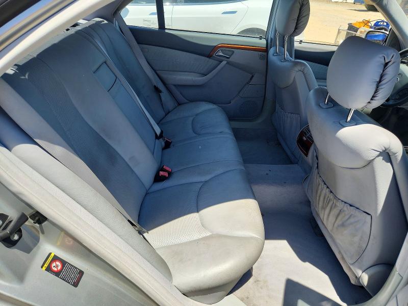 2001 Mercedes-benz S მანქანა იყიდება აუქციონზე, vin: WDBNG70J21A171135, აუქციონის ნომერი: 57757396