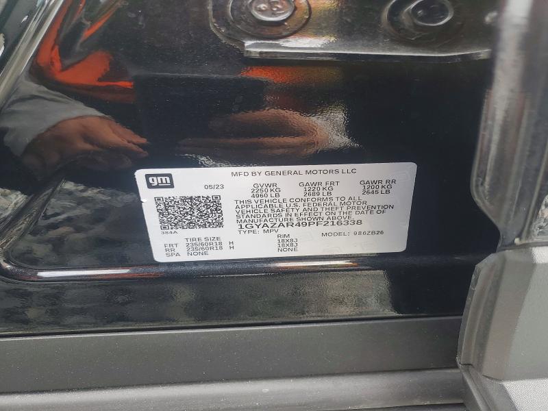 Продажа на аукционе авто 2023 Cadillac Xt4, vin: 1GYAZAR49PF216338, номер лота: 55840616
