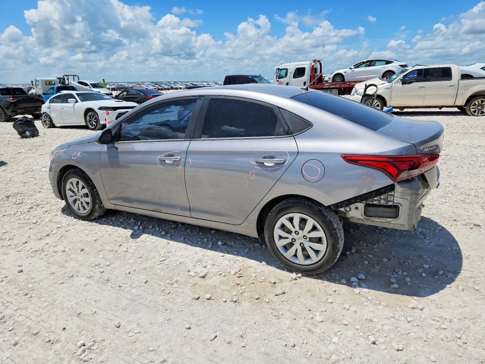 2022 Hyundai Accent მანქანა იყიდება აუქციონზე, vin: 3KPC24A62NE186236, აუქციონის ნომერი: 56544726