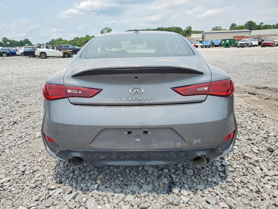 2018 Infiniti Q60 მანქანა იყიდება აუქციონზე, vin: JN1CV7EK2JM200456, აუქციონის ნომერი: 58794266
