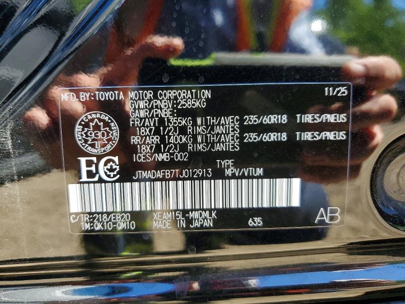 Aukcja sprzedaży 2026 Toyota Bz, vin: JTMADAFB7TJ012913, numer aukcji: 56333336