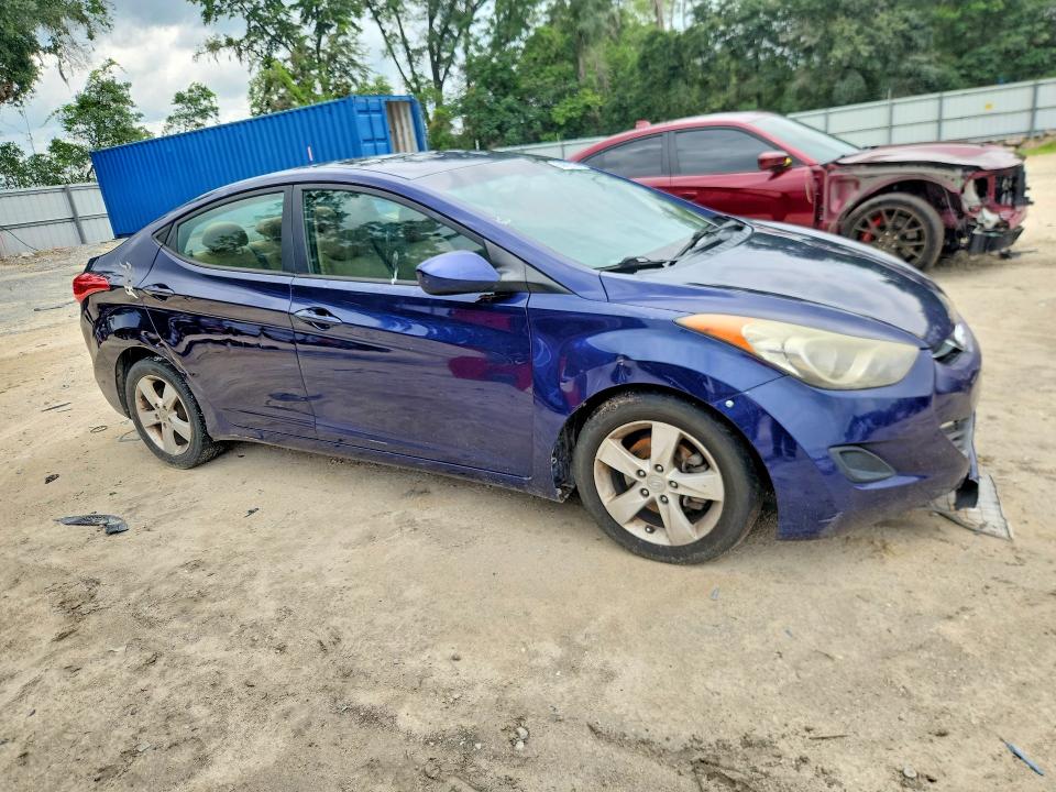 54476936 :رقم المزاد ، 5NPDH4AE3DH387616 vin ، 2013 Hyundai Elantra مزاد بيع